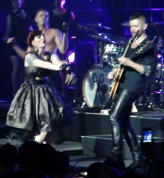 Scissor Sisters Rock Vegas Jake Shears, Ana Matronic and Del Marquis