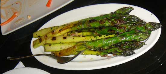 N9NE steakhouse Asparagus