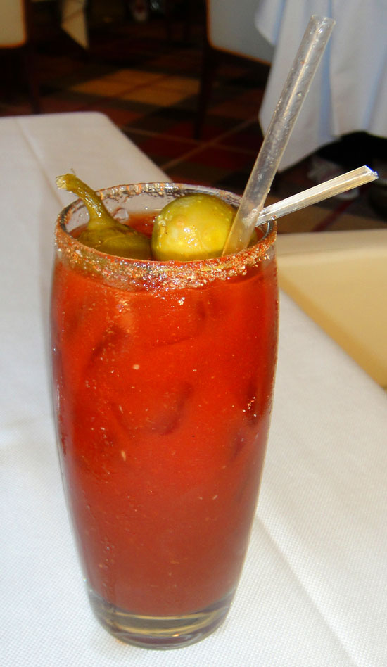 rehearsal dinner Bloody Mary