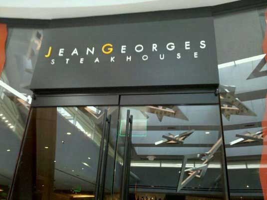 Jean Georges Entry Sign