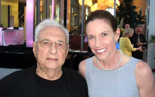 Sat May 22 Frank Gehry and Maureen Peckman