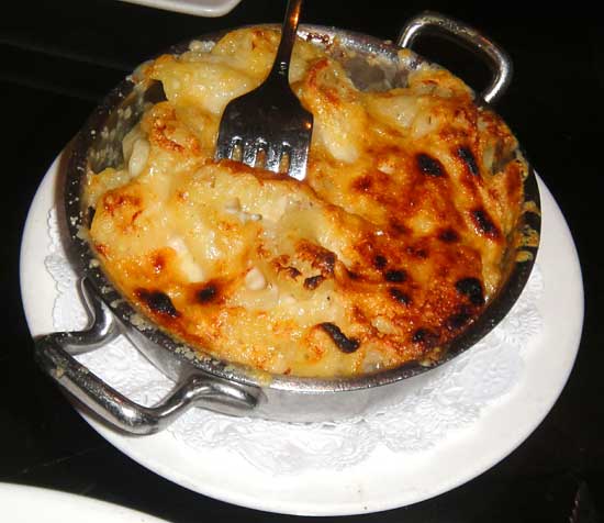 N9NE steakhouse Macaroni and cheese