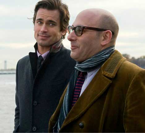 White Collar Matt Bomer and Willie Garson