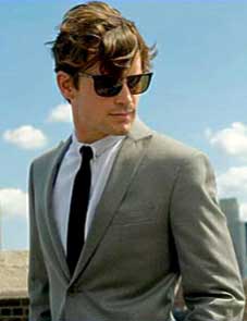 White Collar Matt Bomer bangs