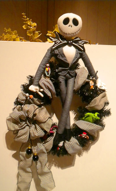 3Vs Nightmare Before Christmas wreath