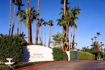 The Parker entrance