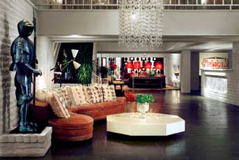 The Parker lobby