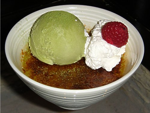 Raku - Green Tea Creme Brulee