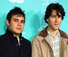 Rostam Batmanglij/Vampire Weekend rostham and ezra