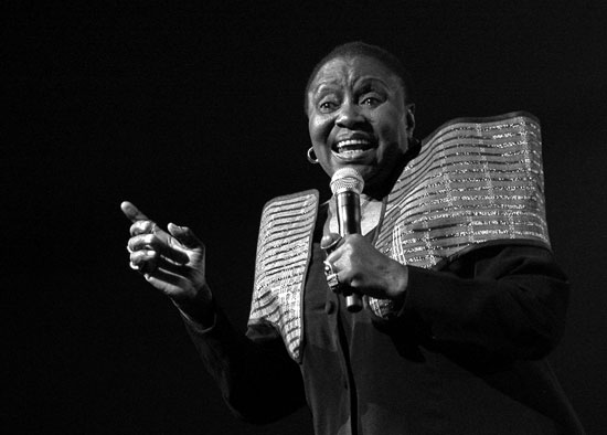 Mariam Makeba B&W