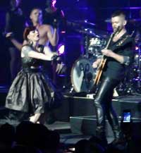 scissor sisters Jake Shears, Ana Matronic and Del Marquis 200